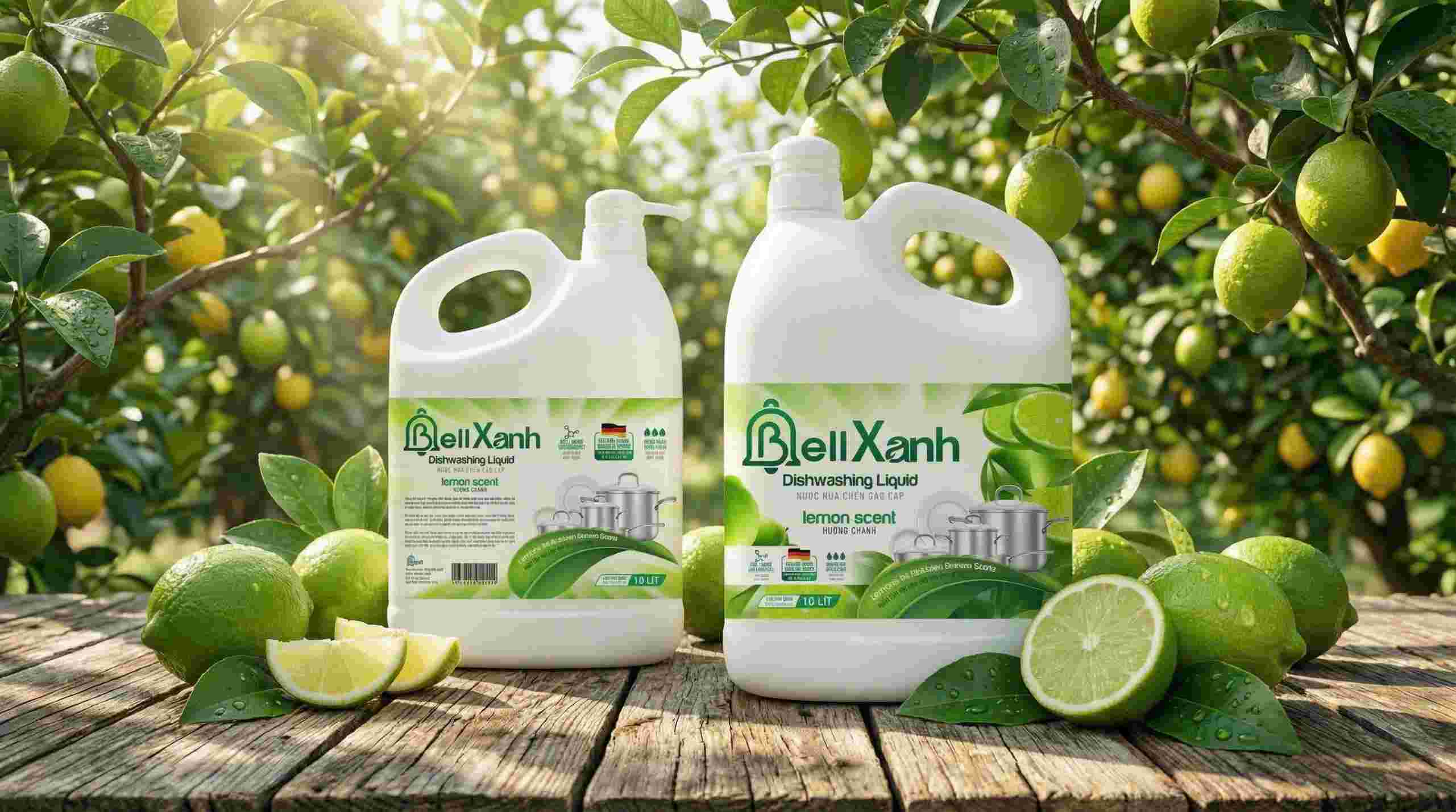 Nước Rửa Chén Bell Xanh 10kg